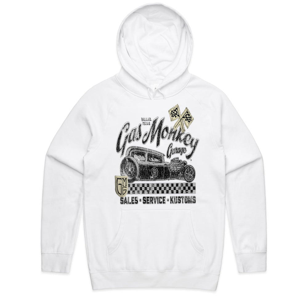 Gas Monkey Garage Vintage Hot Rod Sweatshirt – Classic Car Enthusiast Apparel