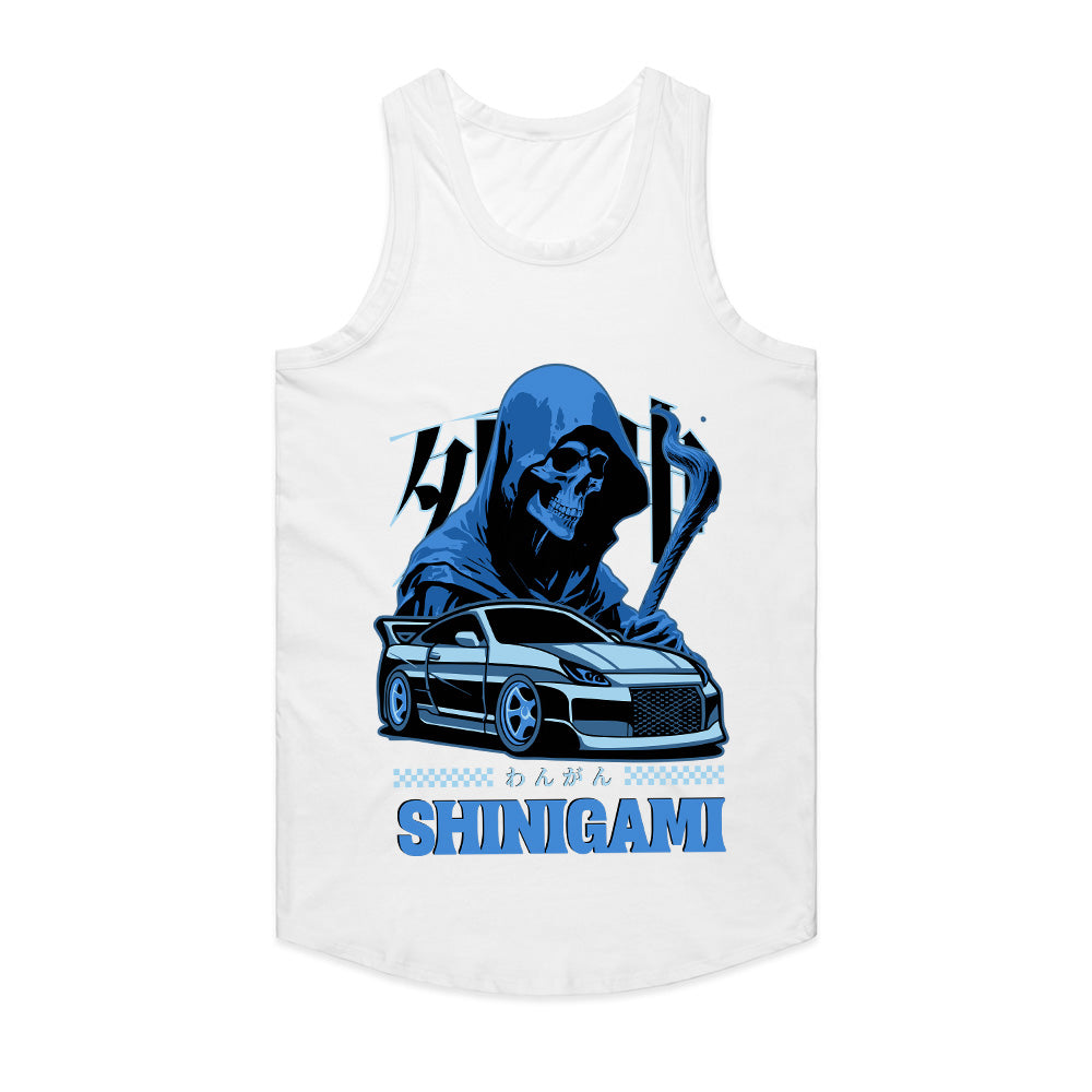 Shinigami Wangan" Street Racing T-Shirt – JDM Night Runner Aesthetic
