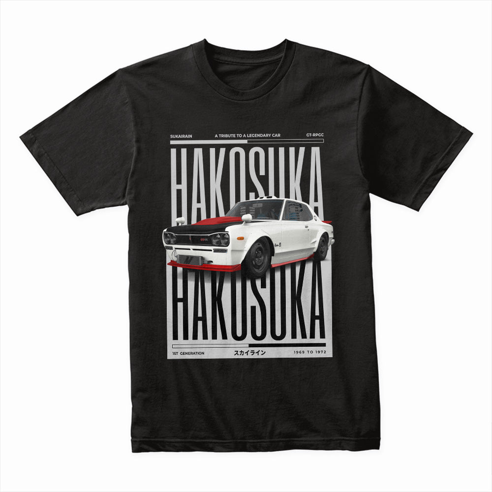 Hakosuka Skyline GT-R Tribute T-Shirt – JDM Classic Streetwear