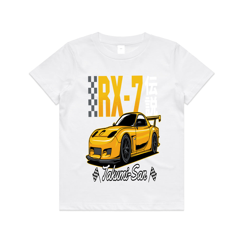 RX-7 Takumi-San – JDM Rotary Legend T-Shirt