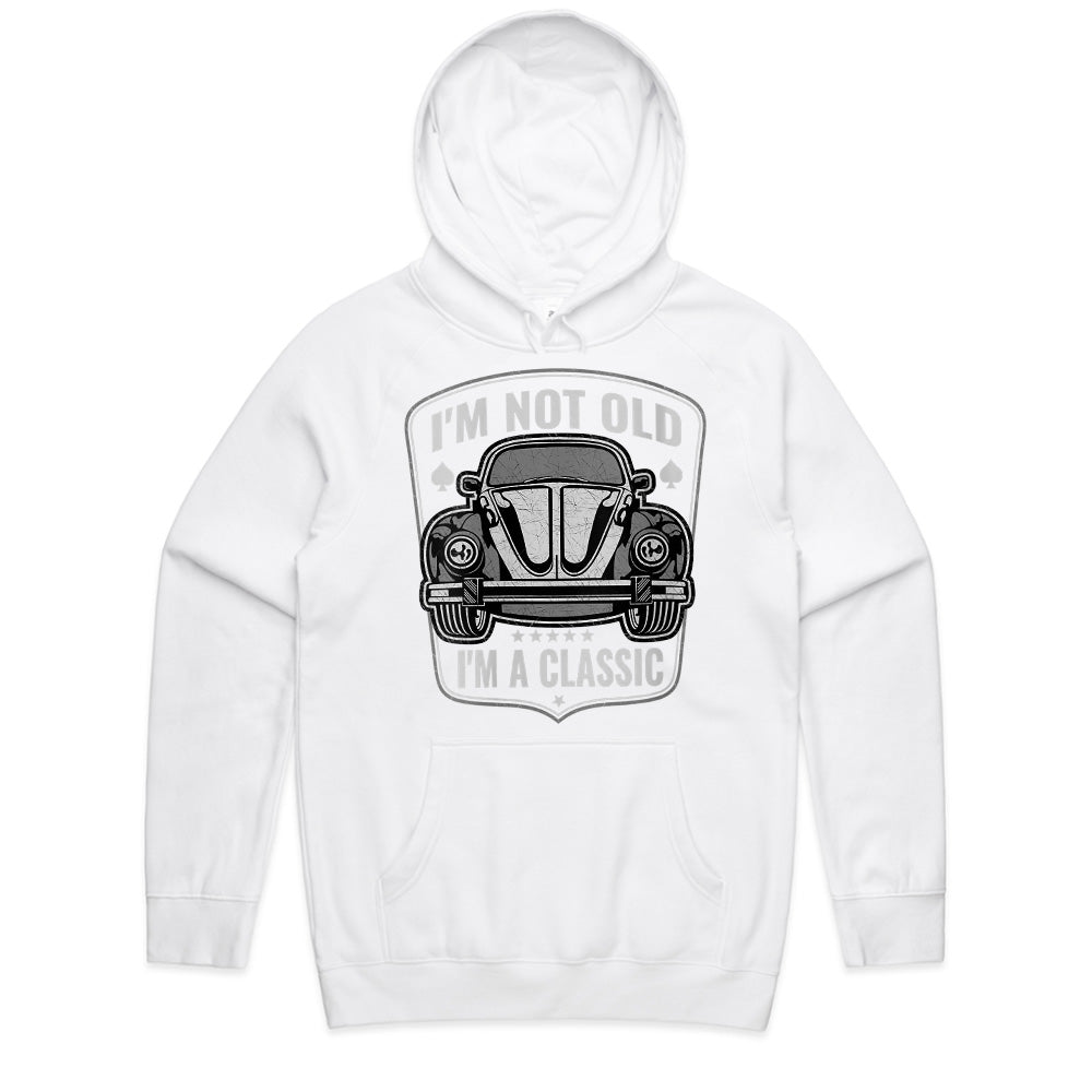 I'm Not Old, I'm a Classic – Vintage Car Sweatshirt for Classic Auto Enthusiasts