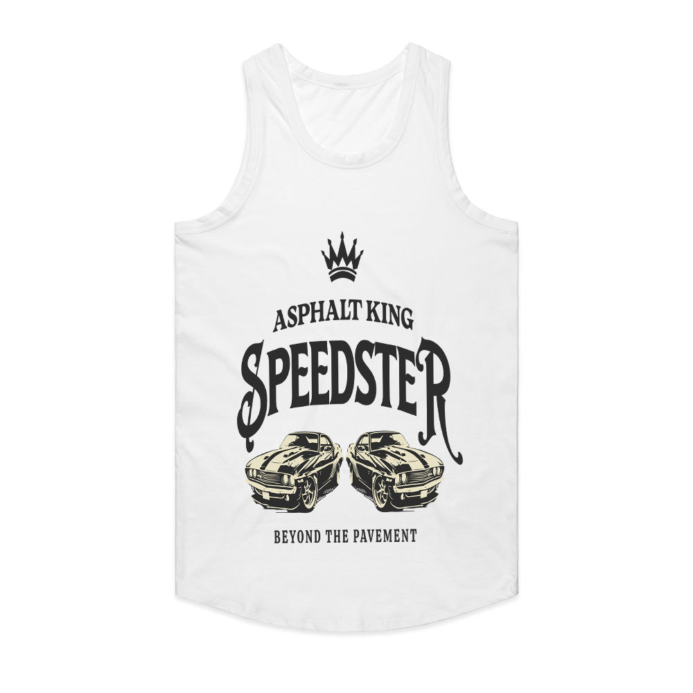 Asphalt King – Speedster Muscle Car Streetwear T-Shirt