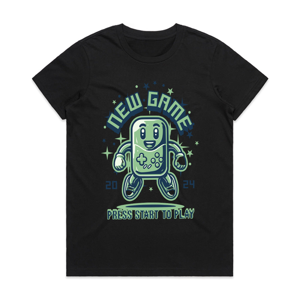 "New Game – Cute Retro Handheld Console Gaming T-Shirt"