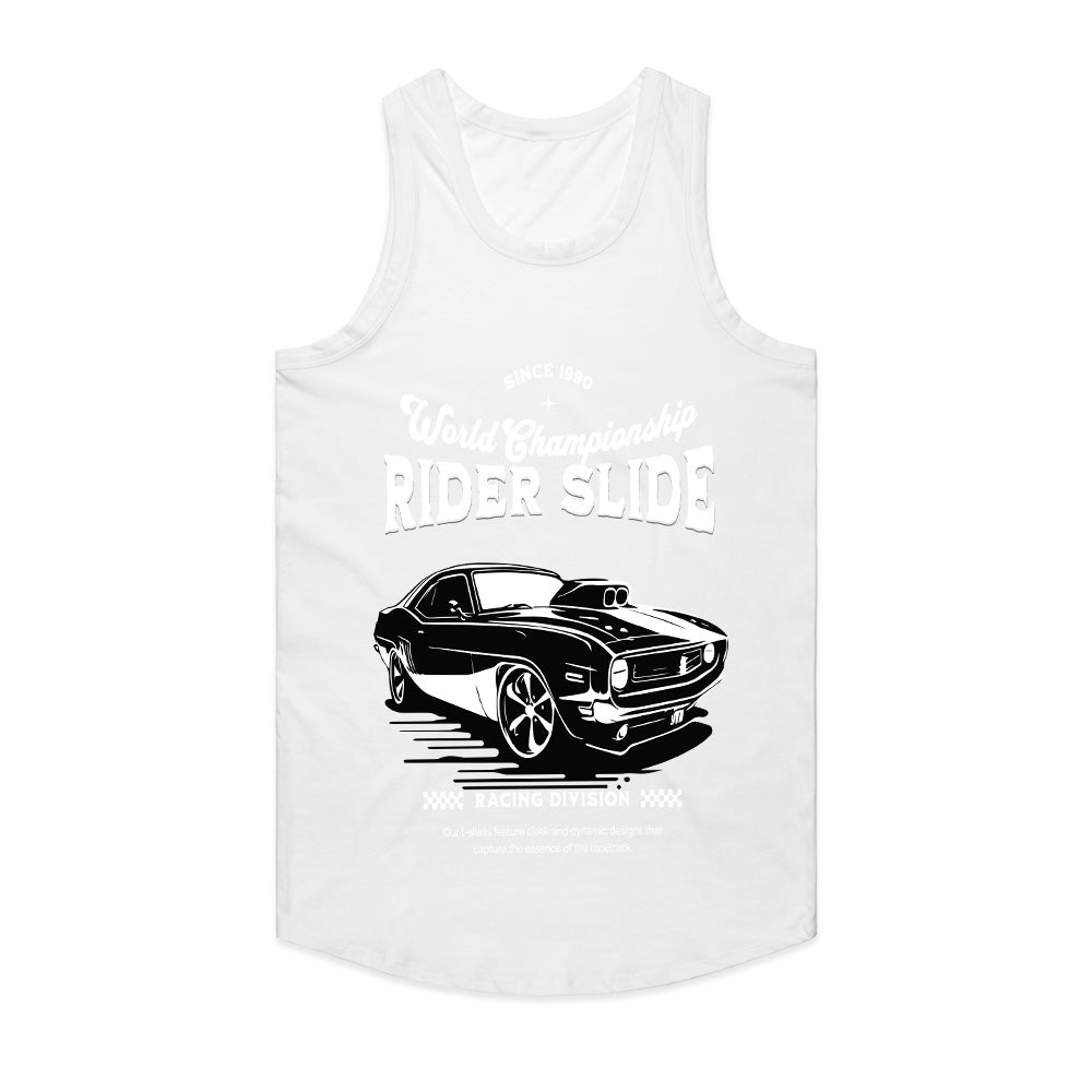 Rider Slide – World Championship Muscle Car Racing T-Shirt