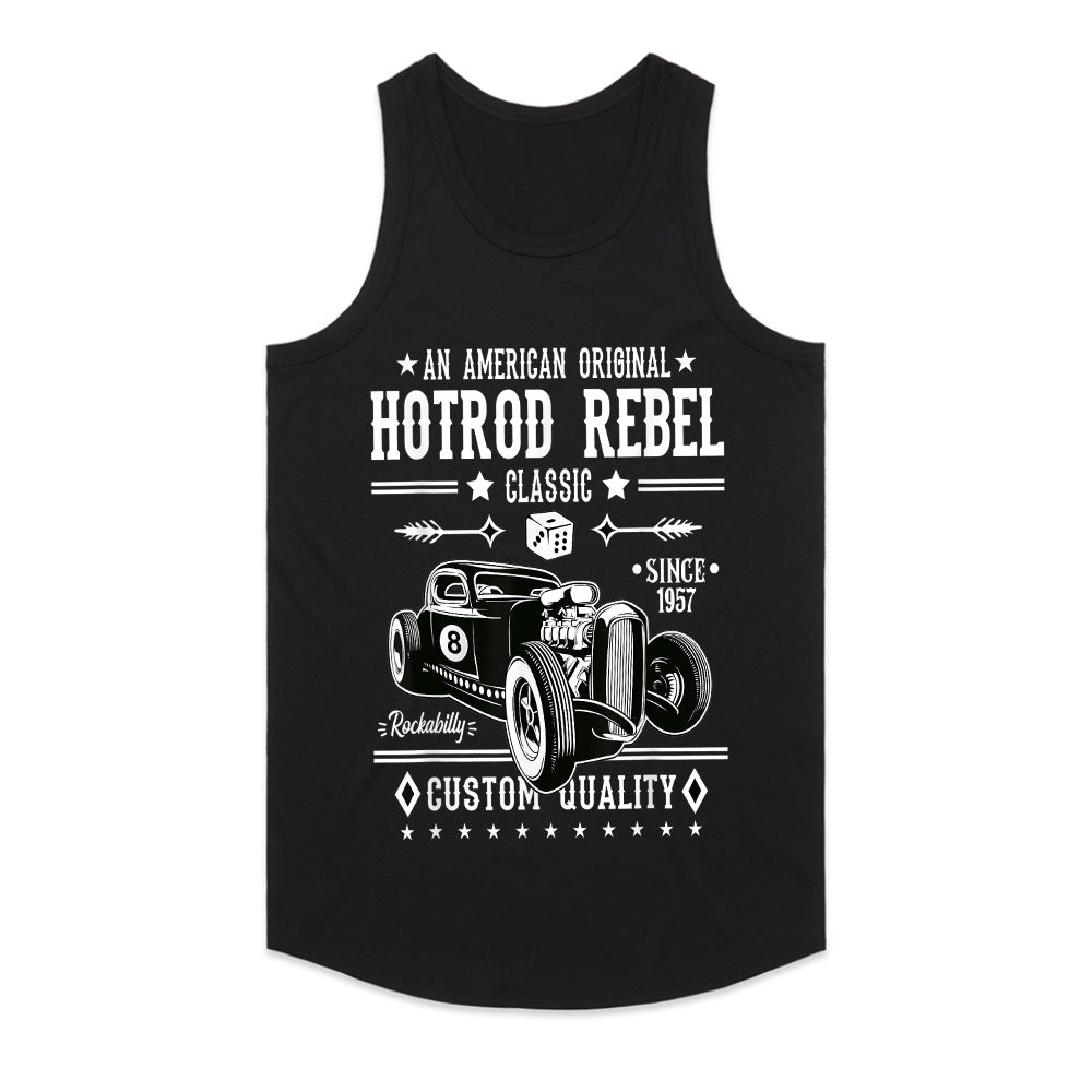 Hot Rod Rebel Classic T-Shirt – Vintage Rockabilly 1957 Custom Car Lover Tee