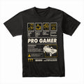 Pro Gamer Spec Sheet T-Shirt – Ultimate Gaming Performance Tee