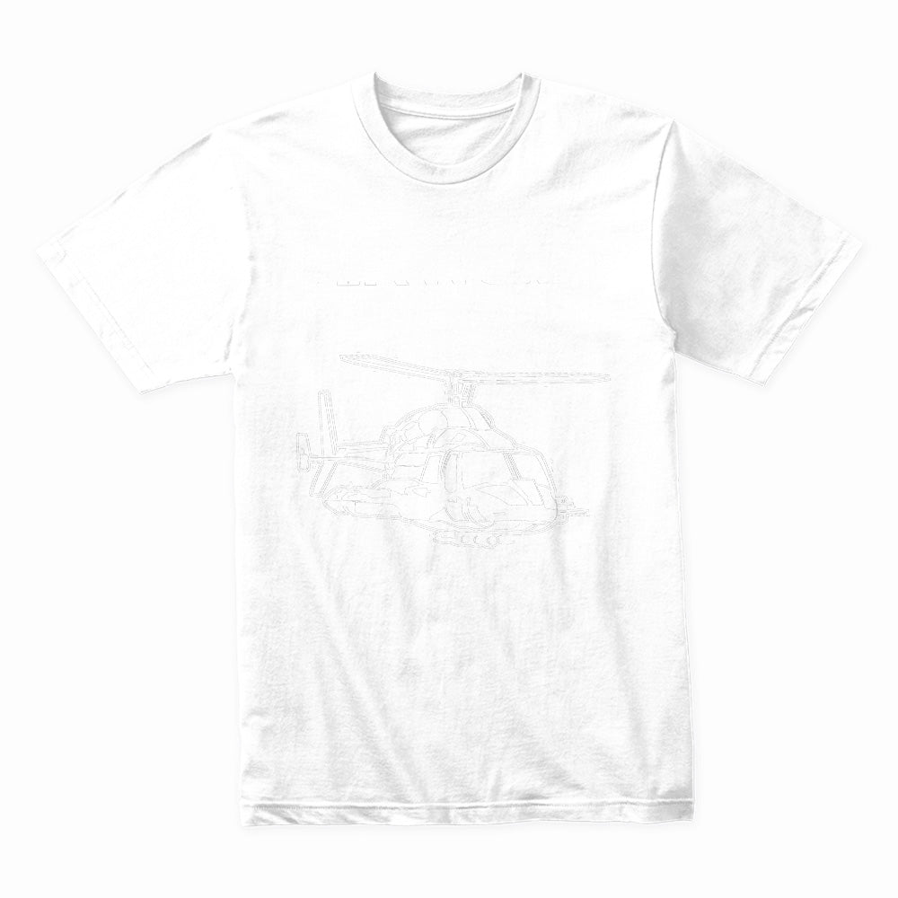 Airwolf Tactical Helicopter T-Shirt – Retro 80s Action Series Tee