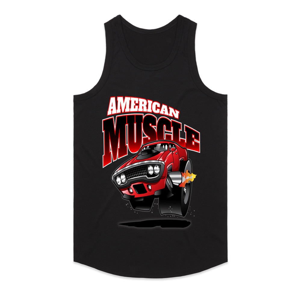 American Muscle Car T-Shirt – Classic Hot Rod Power & Speed Tee