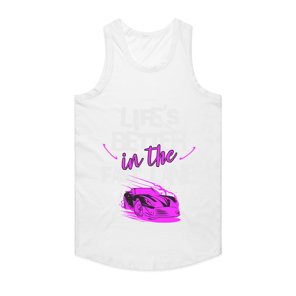 Life’s Better in the Fast Lane – High-Speed Racing Streetwear T-Shirt