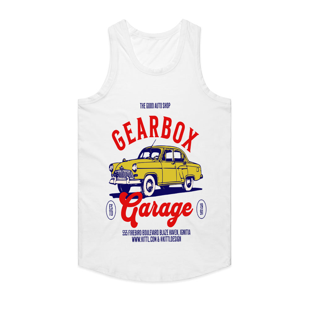 Gearbox Garage – Vintage Auto Shop Classic Tee