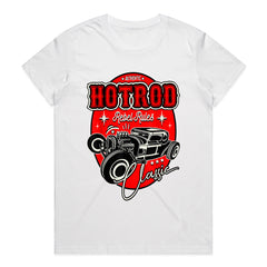 Hot Rod Rebel Rules T-Shirt | 50s Retro Rockabilly Classic Car Design