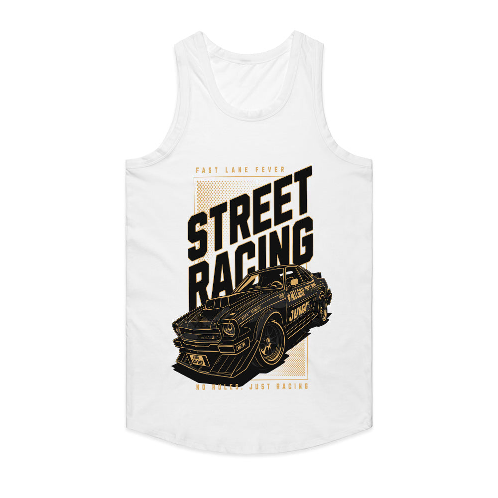 Street Racing – Fast Lane Fever Urban Motorsport T-Shirt