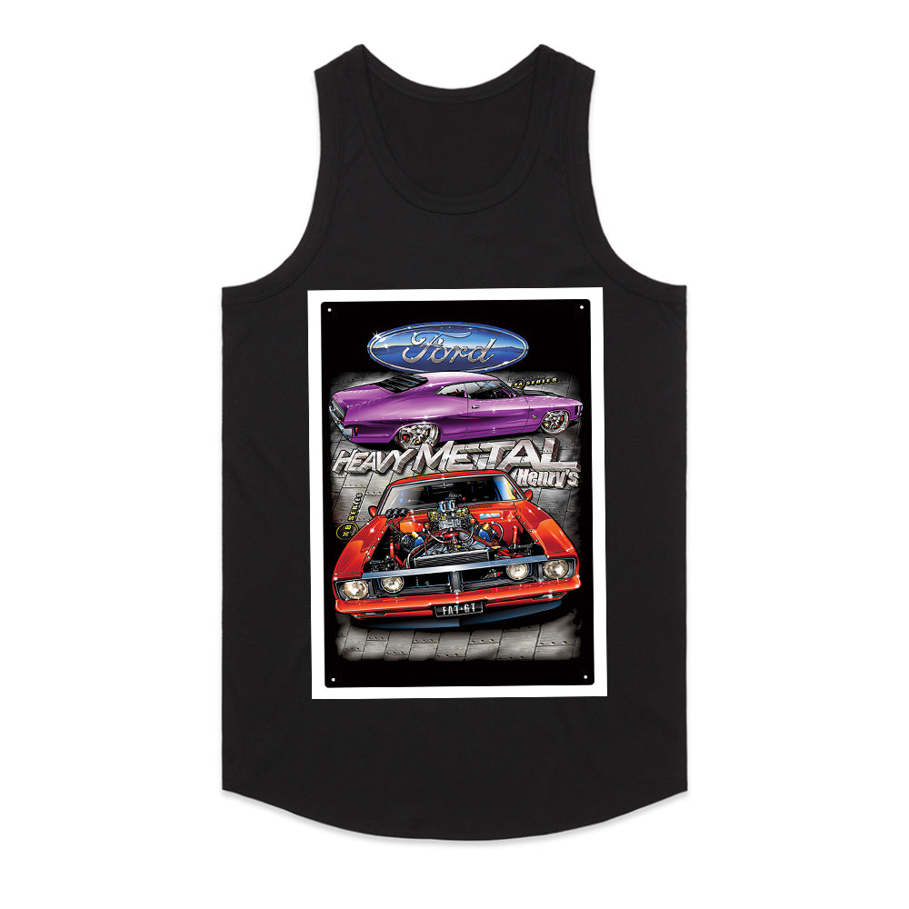 Heavy Metal Ford Muscle Car T-Shirt – Classic Hot Rod Power!