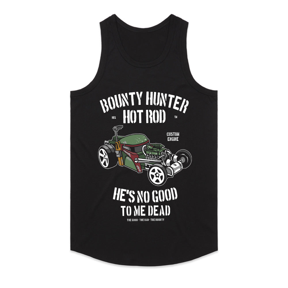Bounty Hunter Hot Rod T-Shirt – Galactic Outlaw Racing Tee!