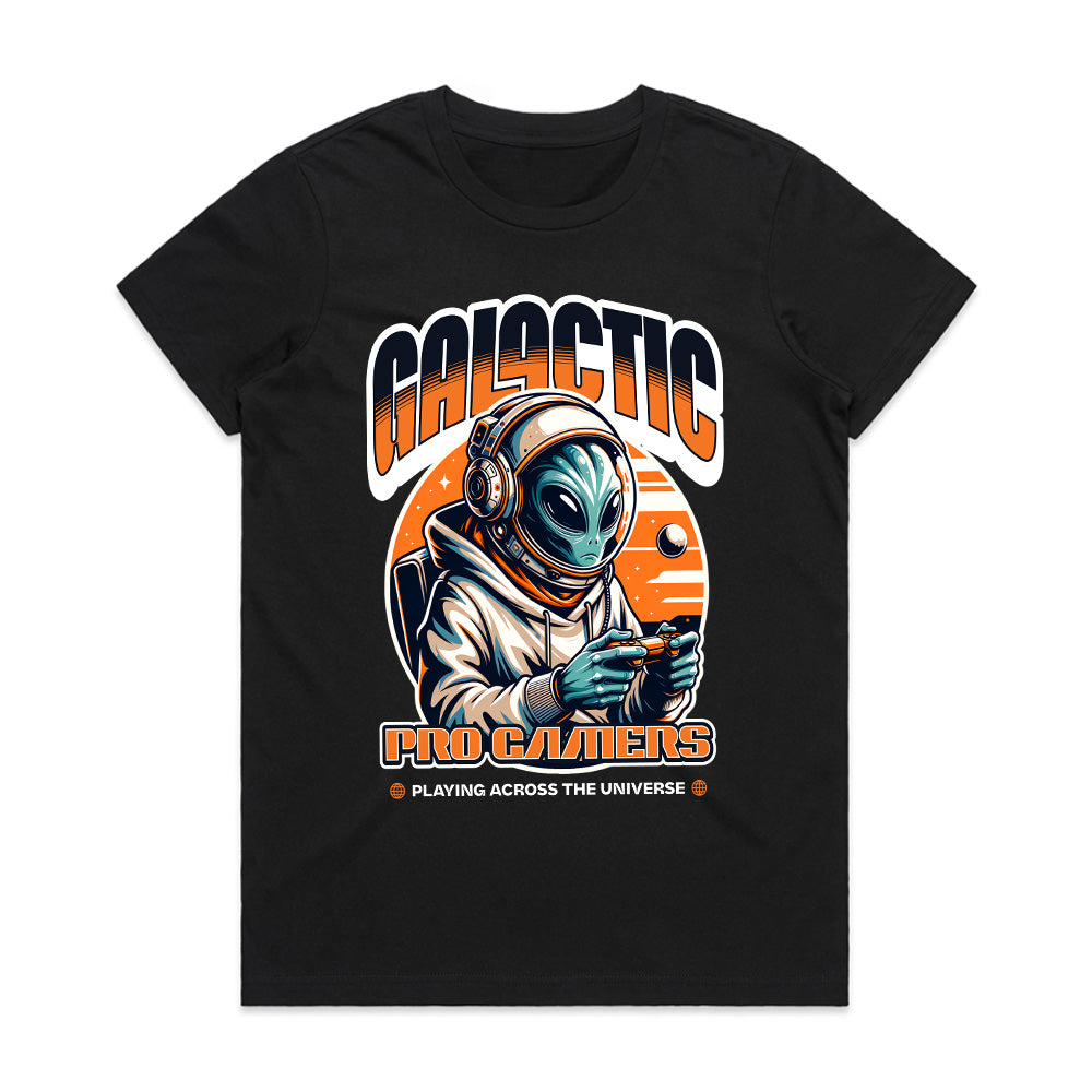 Galactic Pro Gamers T-Shirt – Alien Gaming Adventure