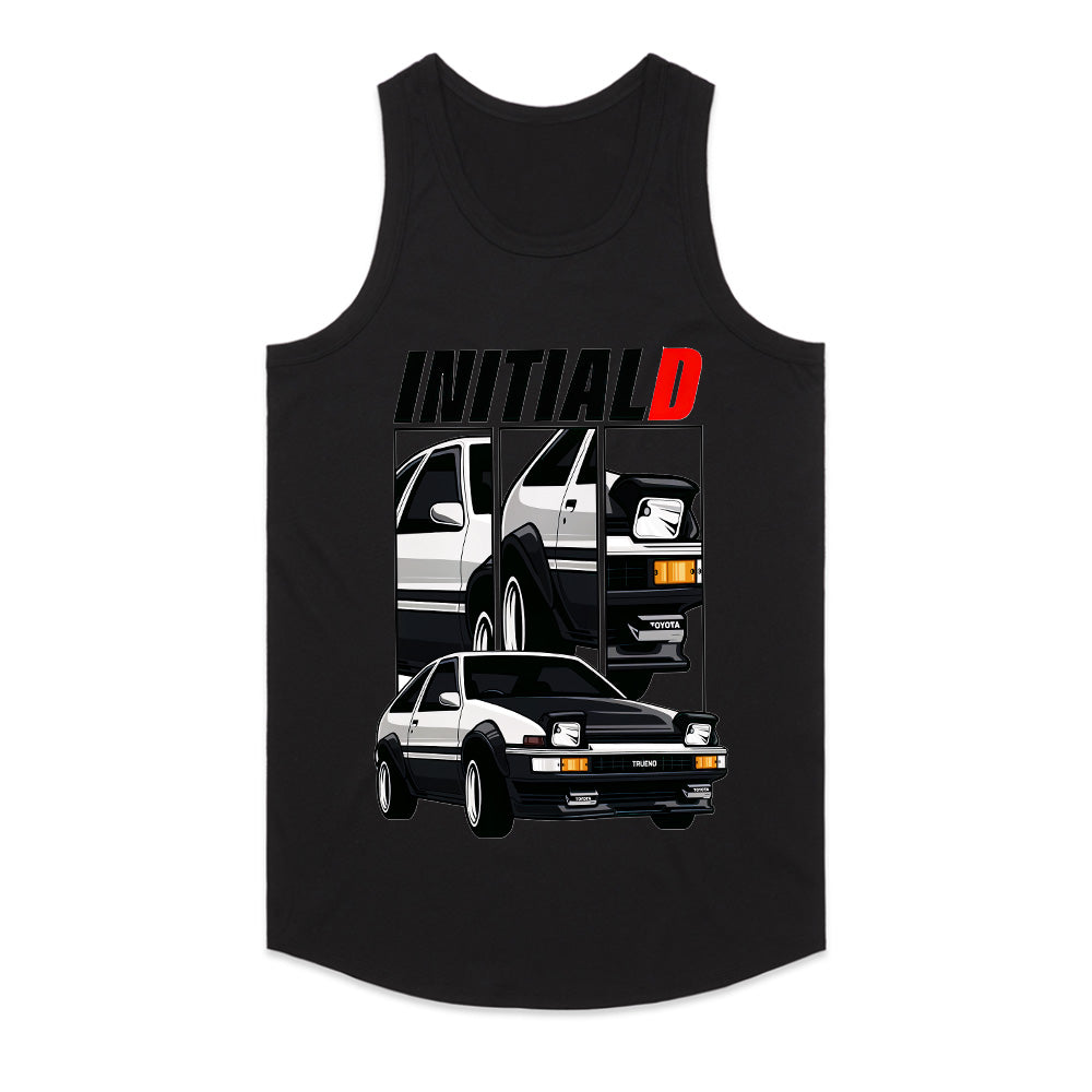 Initial D AE86 Trueno T-Shirt – JDM Drift Legends Edition!