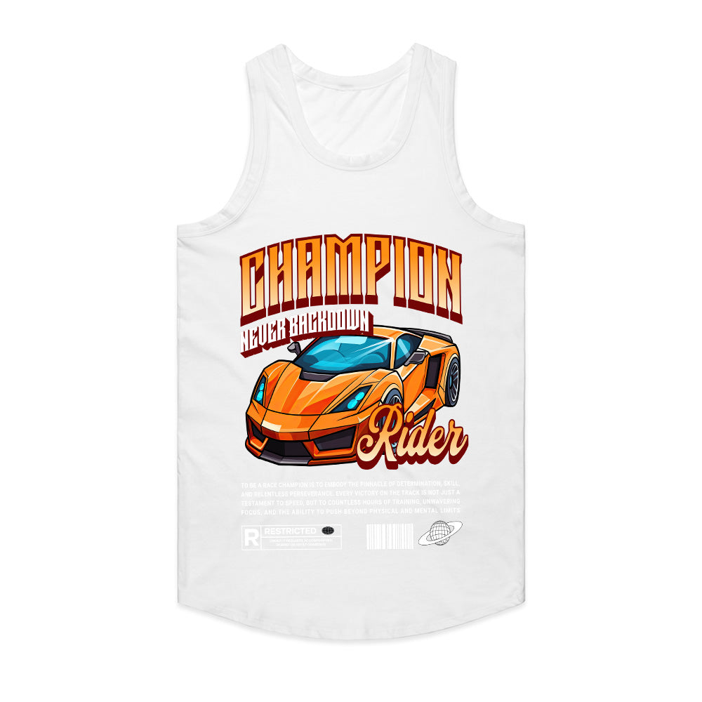 Champion Rider – Never Back Down Racing Streetwear T-Shirt