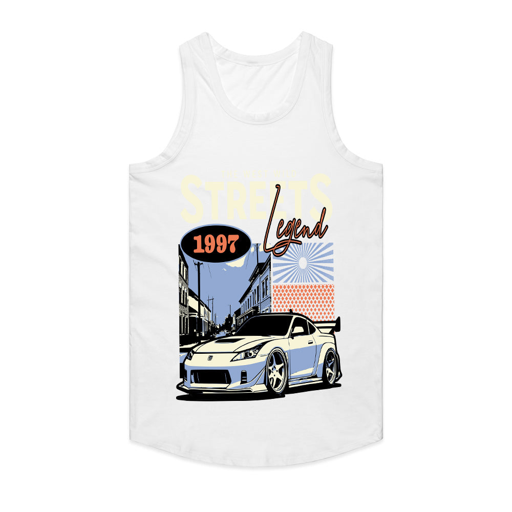 Streets Legend 1997" JDM Drift Car T-Shirt – Retro Street Racing Style