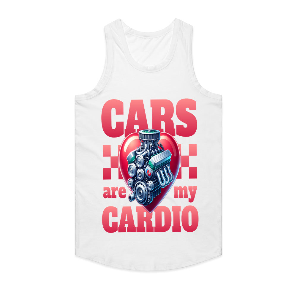 Cars Are My Cardio – Bold Automotive Enthusiast T-Shirt