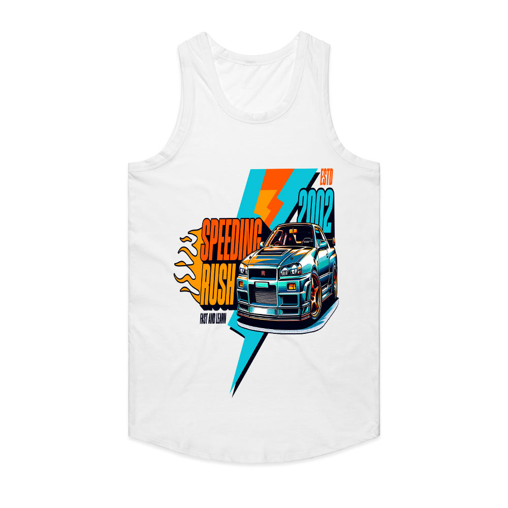 Speeding Rush – JDM Turbo Racer Streetwear T-Shirt