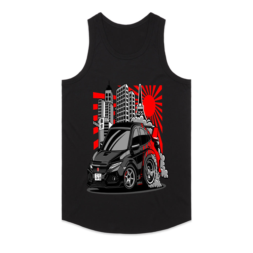 Tokyo Street Racer" T-Shirt – JDM Turbo Hatchback Drift Design