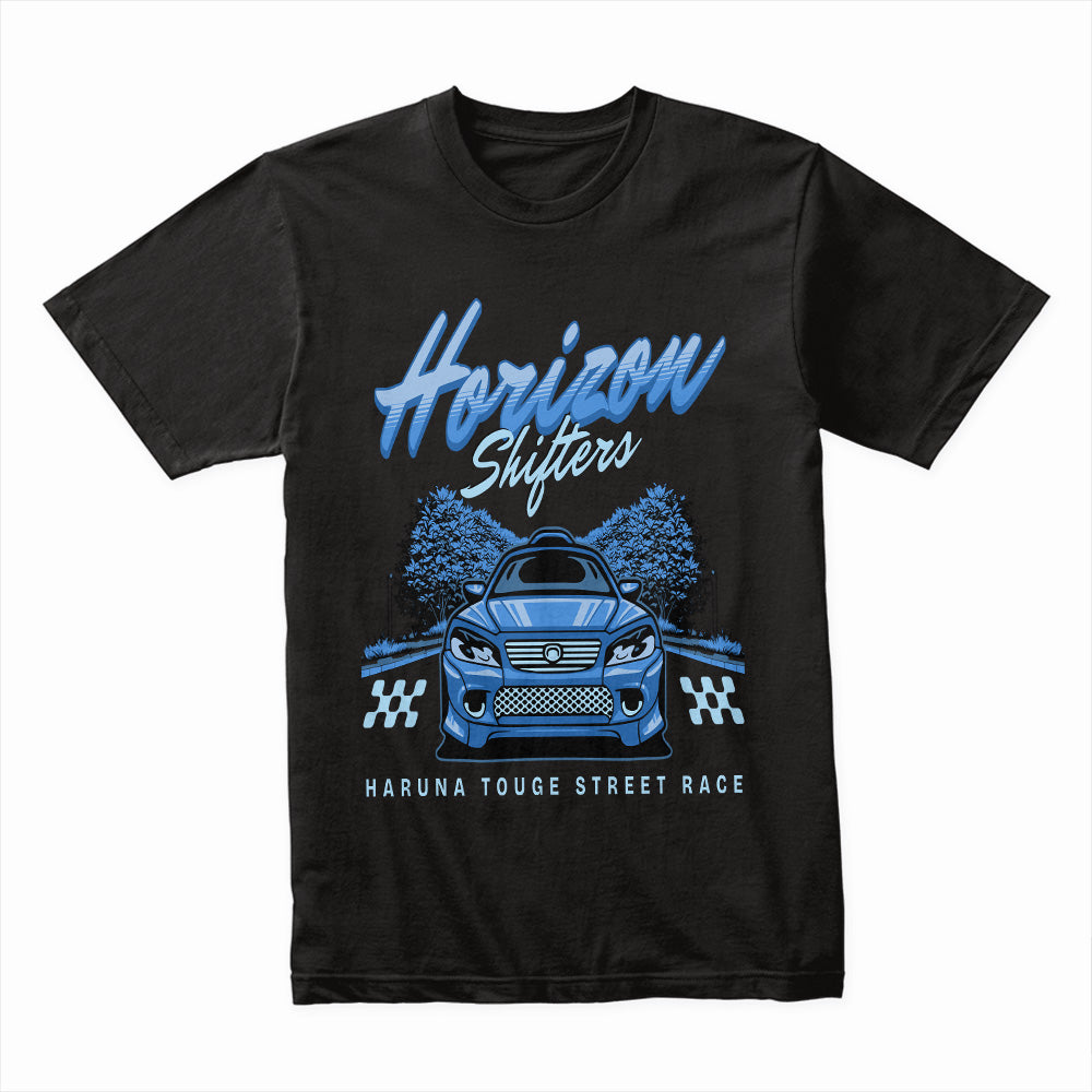 Horizon Shifters – Haruna Touge Street Race T-Shirt | JDM Drift Streetwear