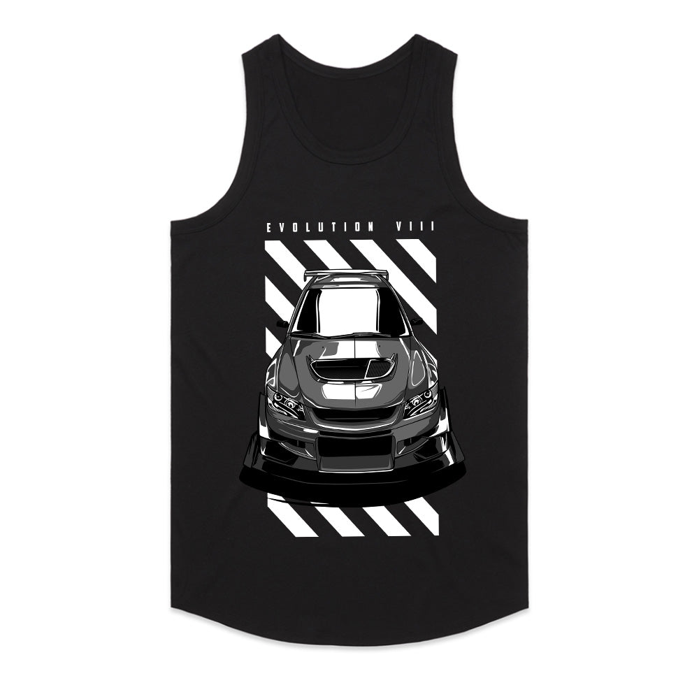 Evolution VIII Turbocharged JDM T-Shirt – High-Performance Street Racer Tee