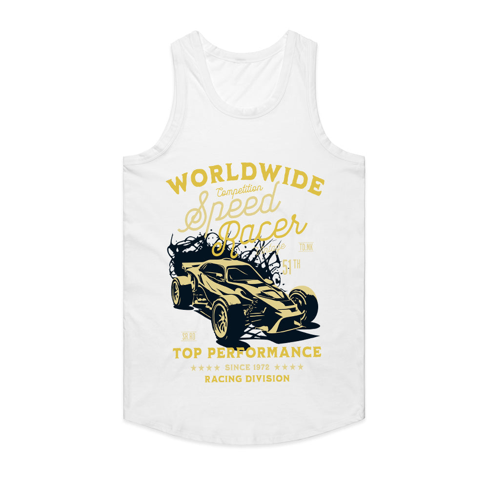 Worldwide Speed Racer - Vintage Racing Performance Tee