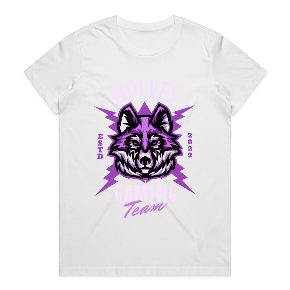 Wolves Gaming Team – Fierce Esports Wolf Pack Graphic Tee"