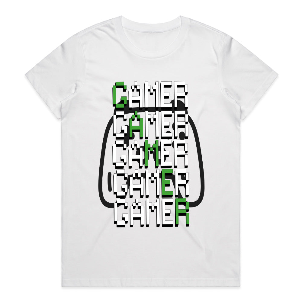 "Pixel Gamer" T-Shirt - Retro 8-Bit Gaming Aesthetic