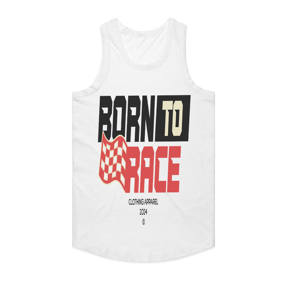 Born to Race Minimalist Racing Streetwear T-Shirt