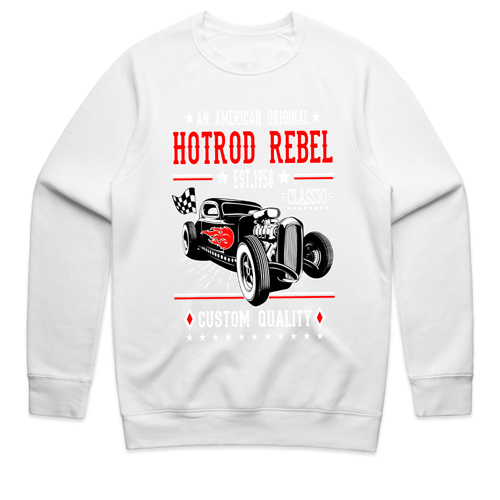 Hot Rod Rebel 1958 Vintage Classic Car T-Shirt