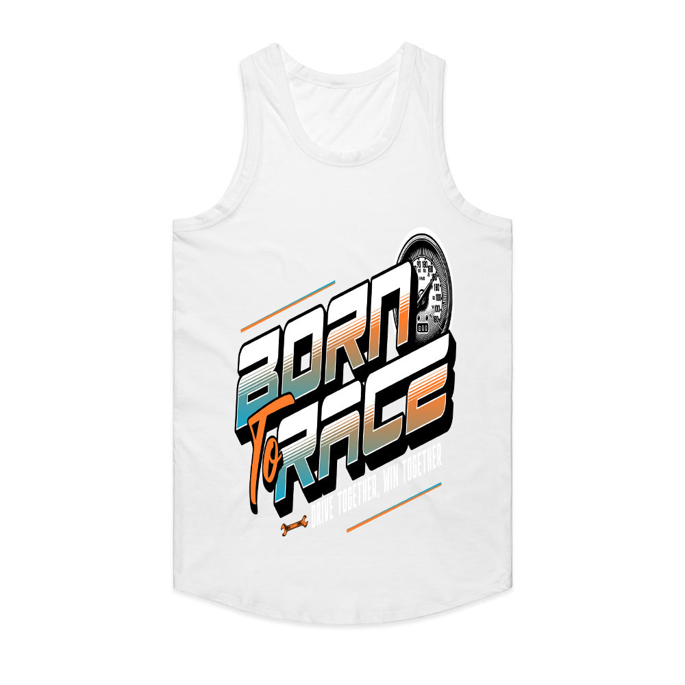 Born to Race Speedometer Streetwear T-Shirt – Drive Together, Win Together