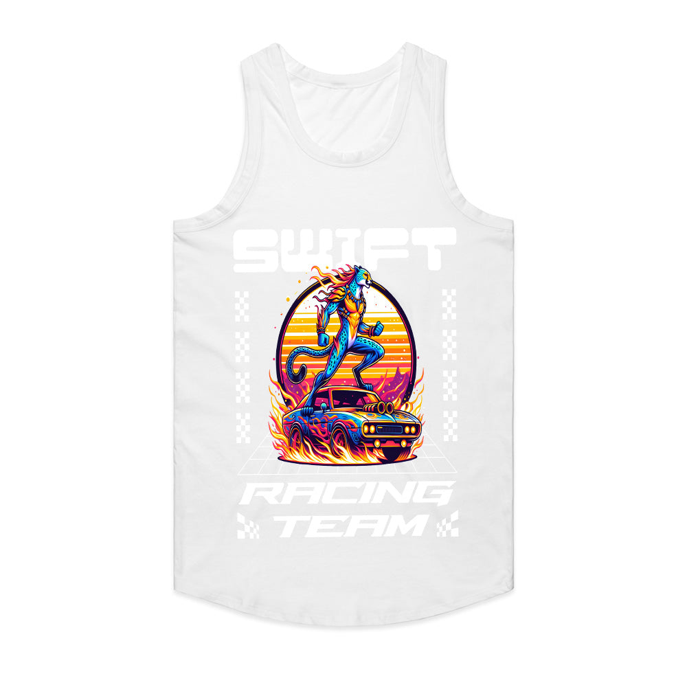 Swift Racing Team Futuristic Streetwear T-Shirt – Speed, Power & Style