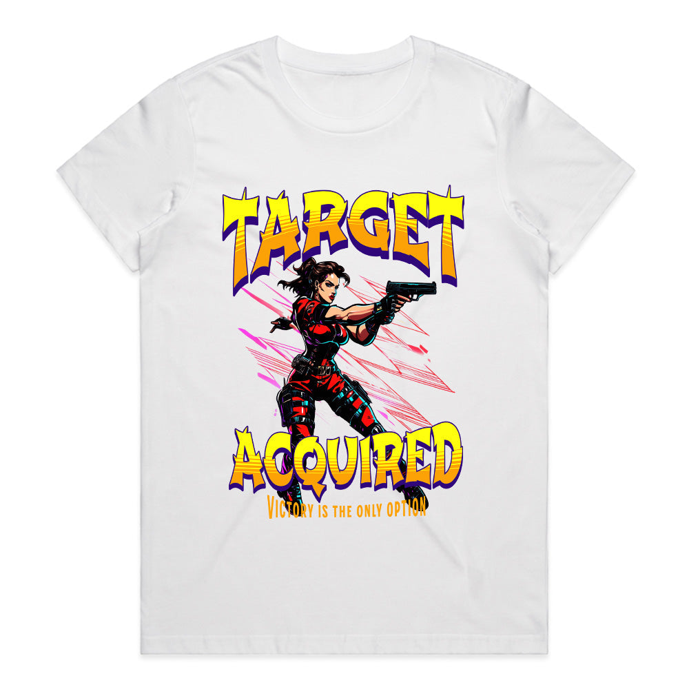 Target Acquired - Tactical Gamer T-Shirt for Victory Seekers