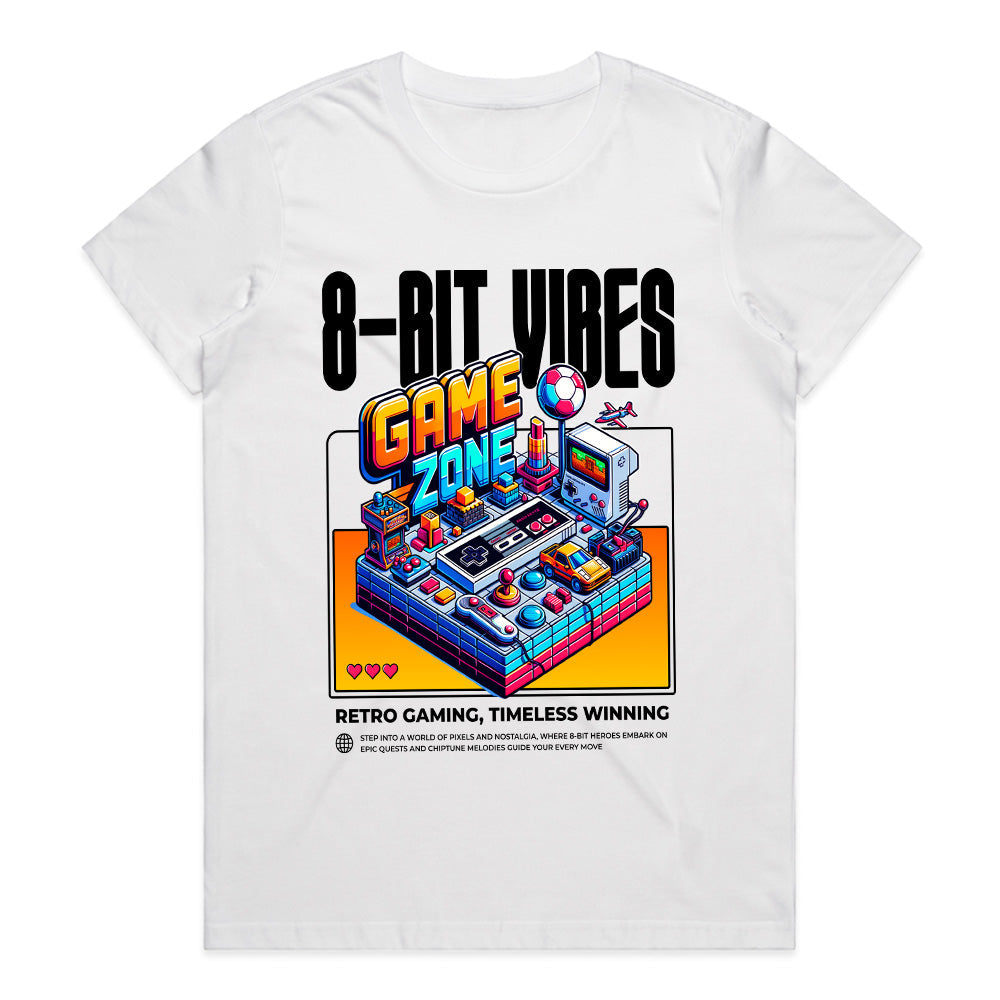 Game Zone - 8-Bit Retro Arcade Gaming T-Shirt