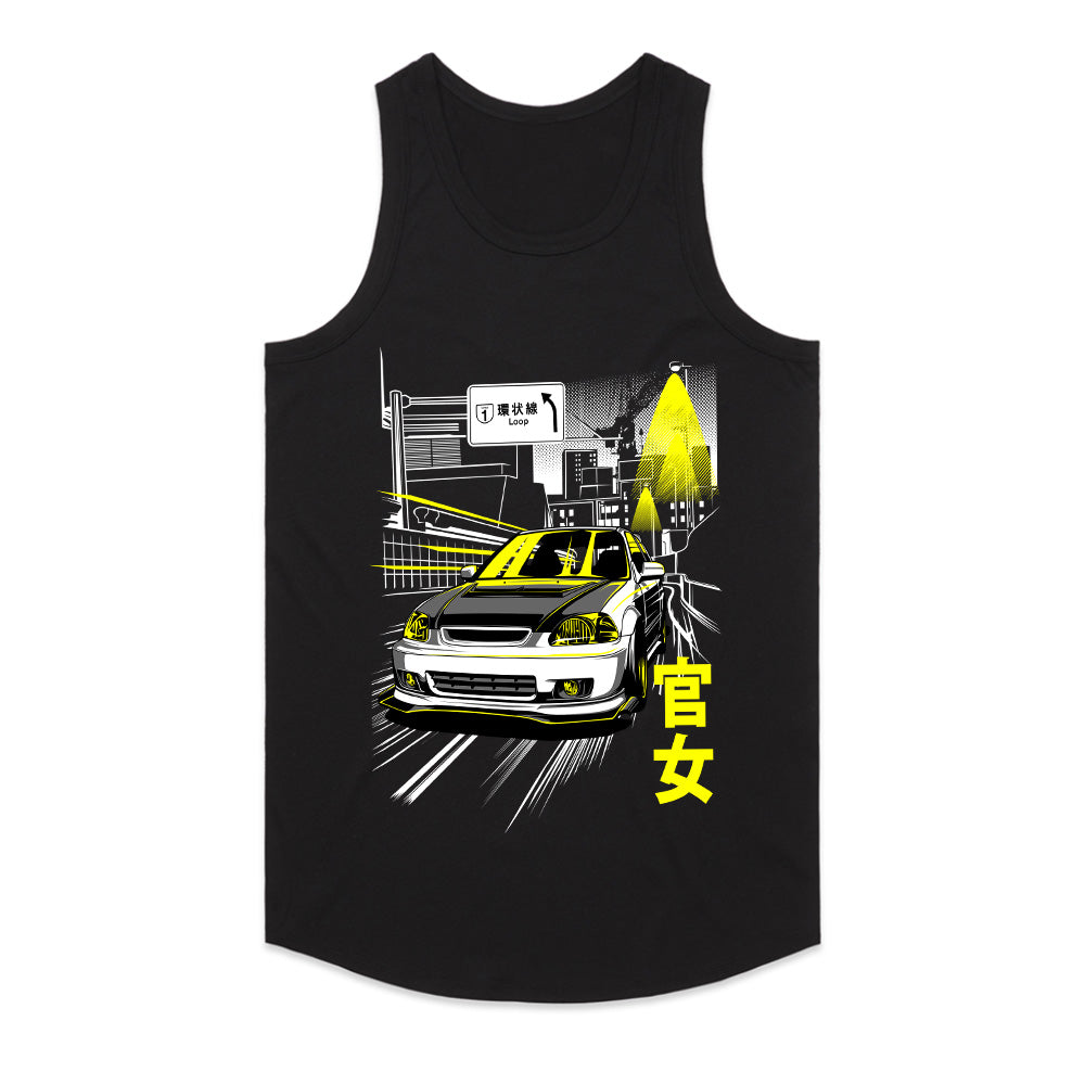 Tokyo Expressway" Kanjo Racer Civic T-Shirt