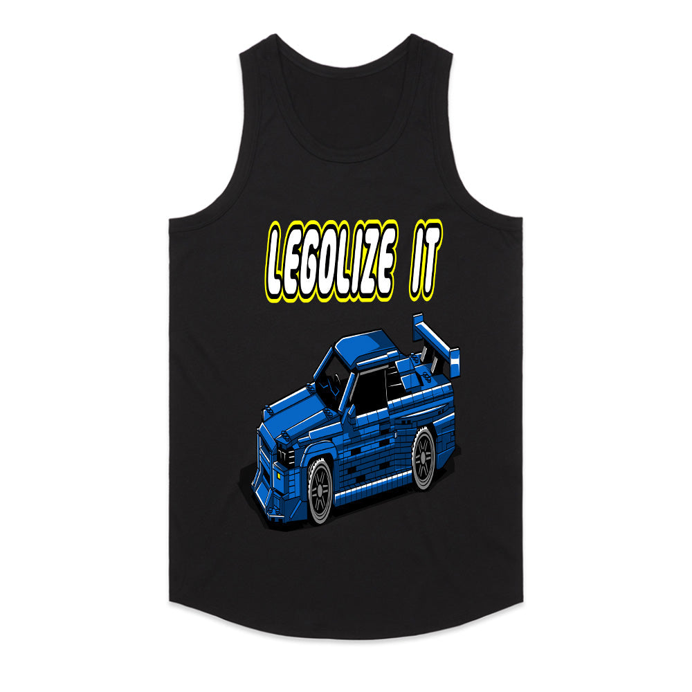 LEGOlize It" Retro Brick Racer T-Shirt