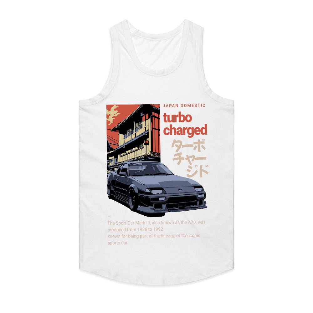 Turbo Charged – JDM A70 Street Racing T-Shirt