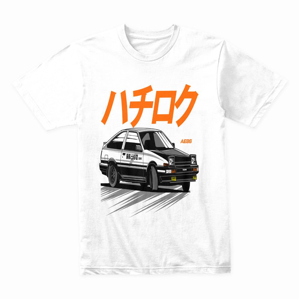 Toyota AE86 Trueno Drift T-Shirt – Hachiroku JDM Icon!