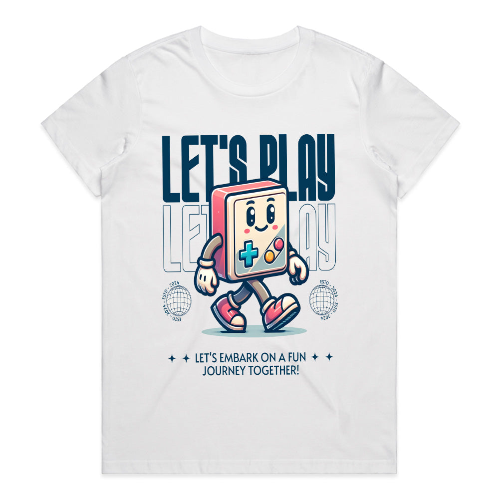 Let’s Play - Retro Handheld Gaming Adventure T-Shirt