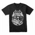 Rock'n'Roll Old School 1958 Rebel Rules Hot Rod Vintage Classic Car T-Shirt