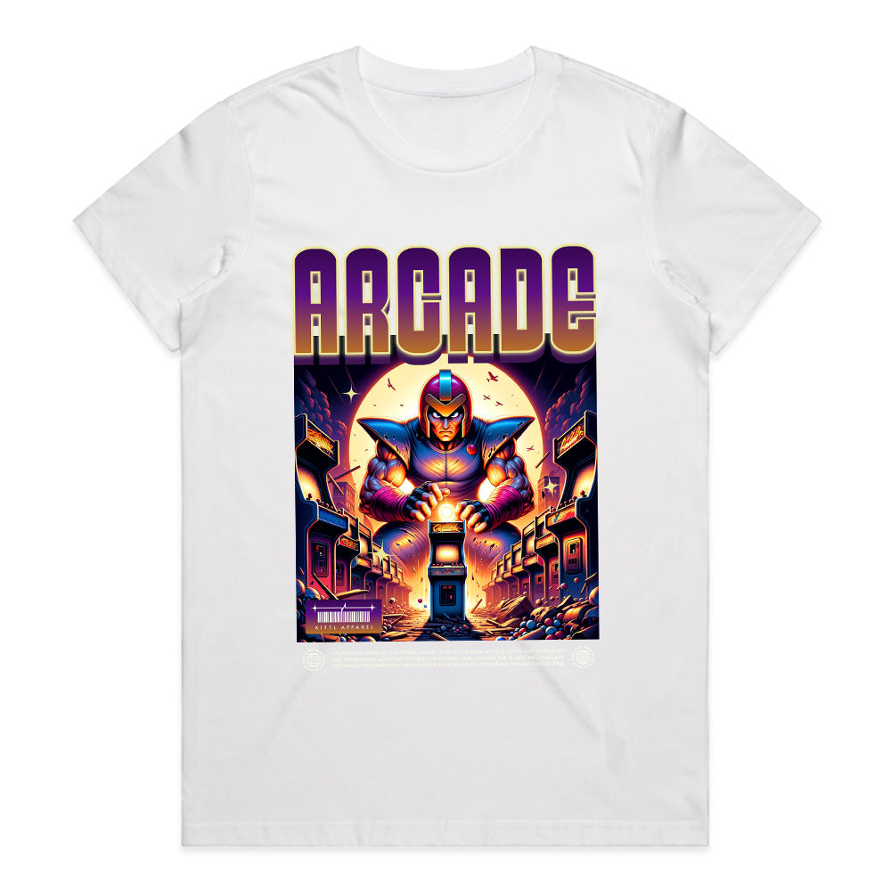 Arcade Legend - Retro Sci-Fi Gamer T-Shirt