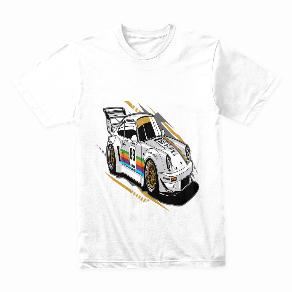 Porsche 964 Turbo Racing Tee – Retro Motorsport Tribute