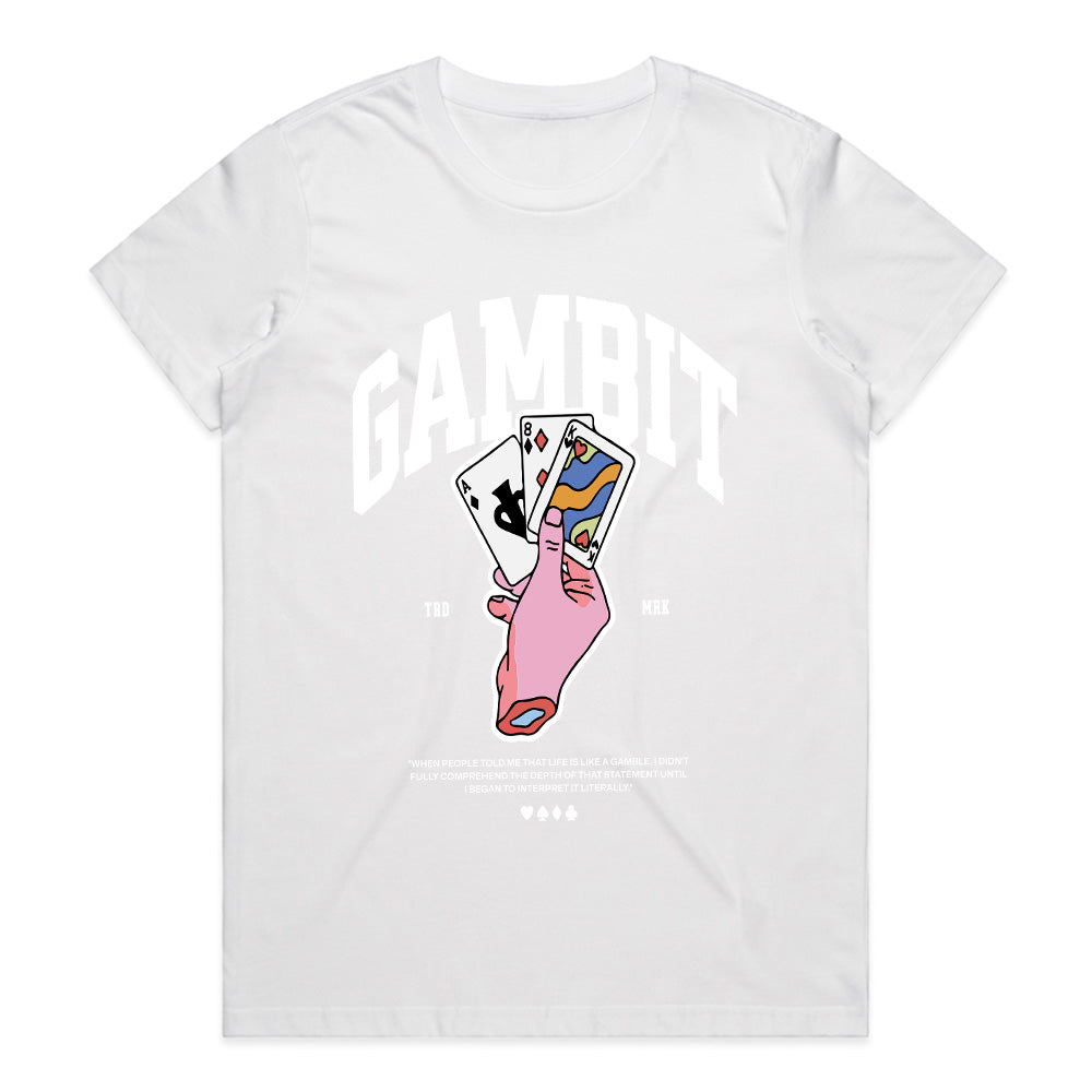Gambit - Bold Poker Strategy & Streetwear T-Shirt