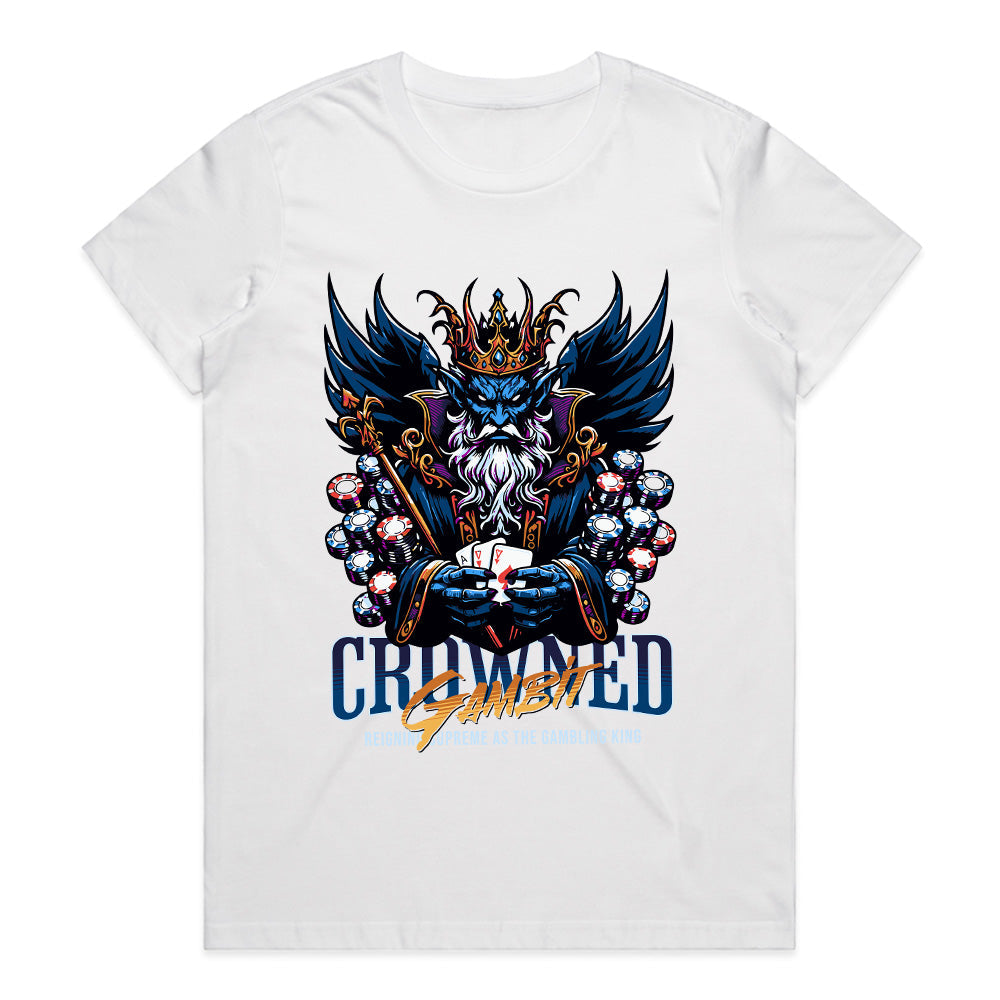 Crowned Gambit - Supreme Gambling King T-Shirt