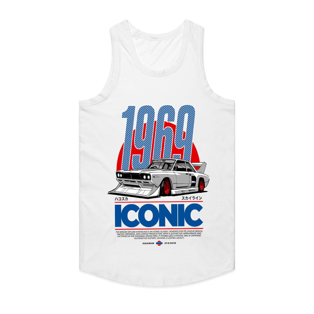 1969 ICONIC T-Shirt – Hakosuka Skyline Racing Legend