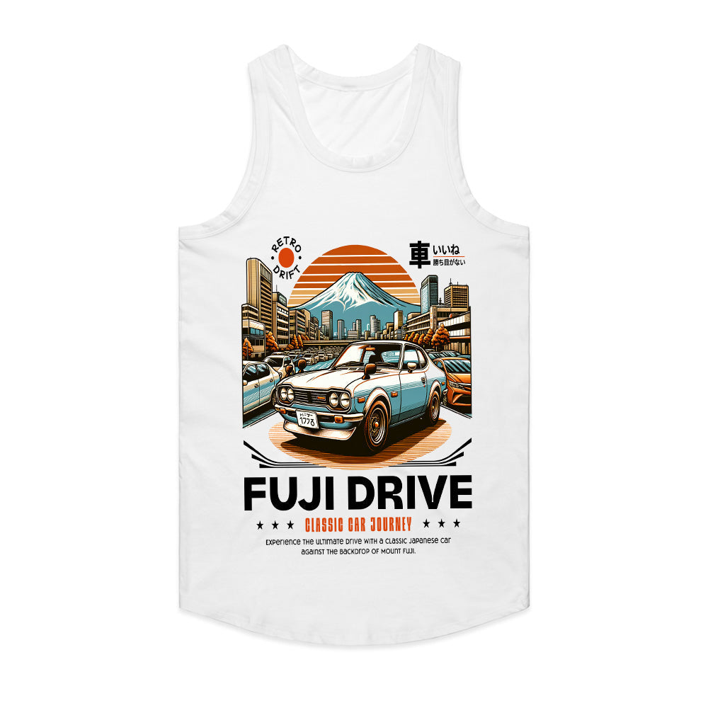 FUJI DRIVE T-Shirt – Classic JDM Car Journey