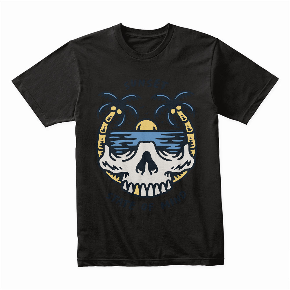 Sunset Skull Shirt