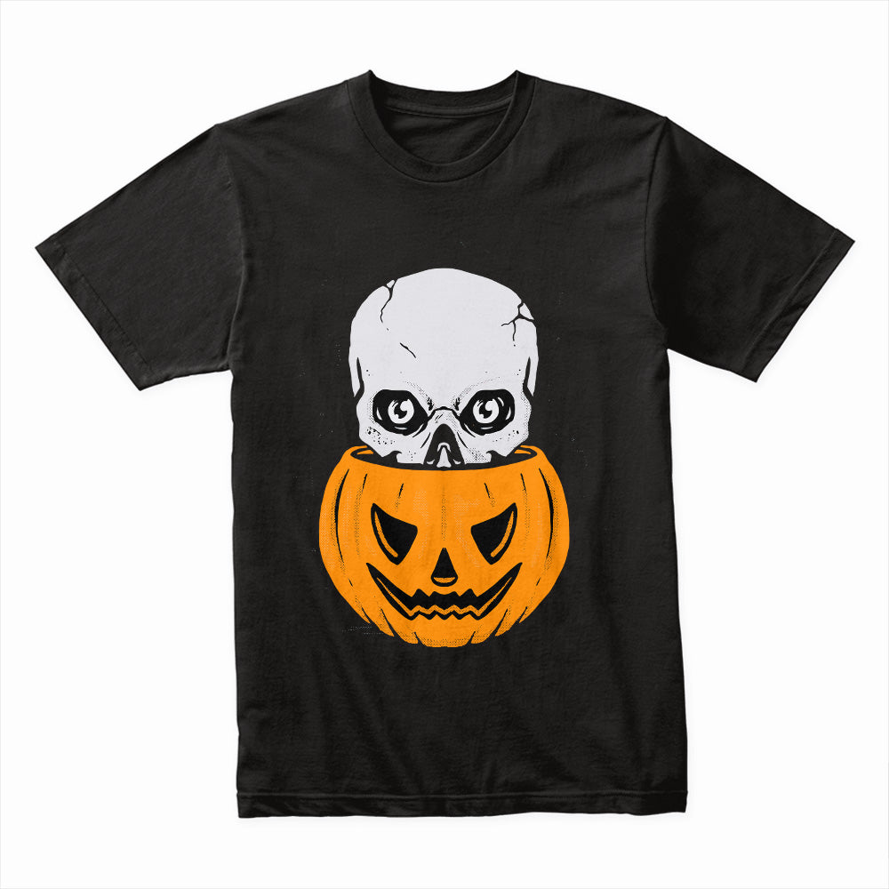 Halloween Skull Pumpkin Shirt